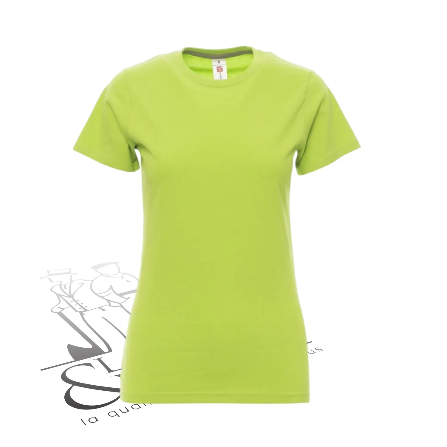 T-shirt de travail femme col rond