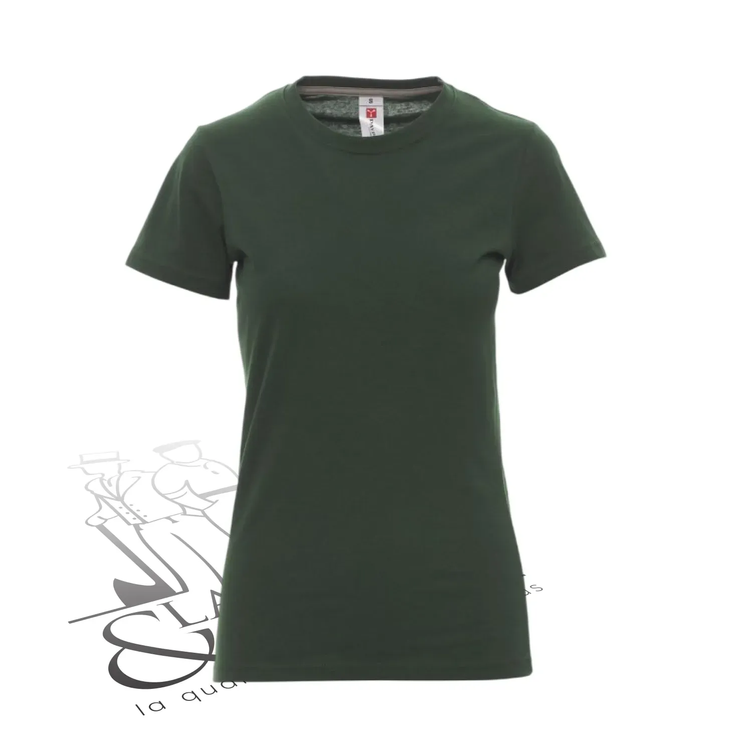 T-shirt de travail femme col rond