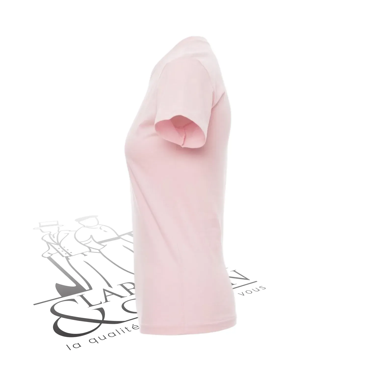 T-shirt de travail femme col rond