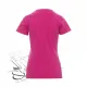 T-shirt de travail femme col rond
