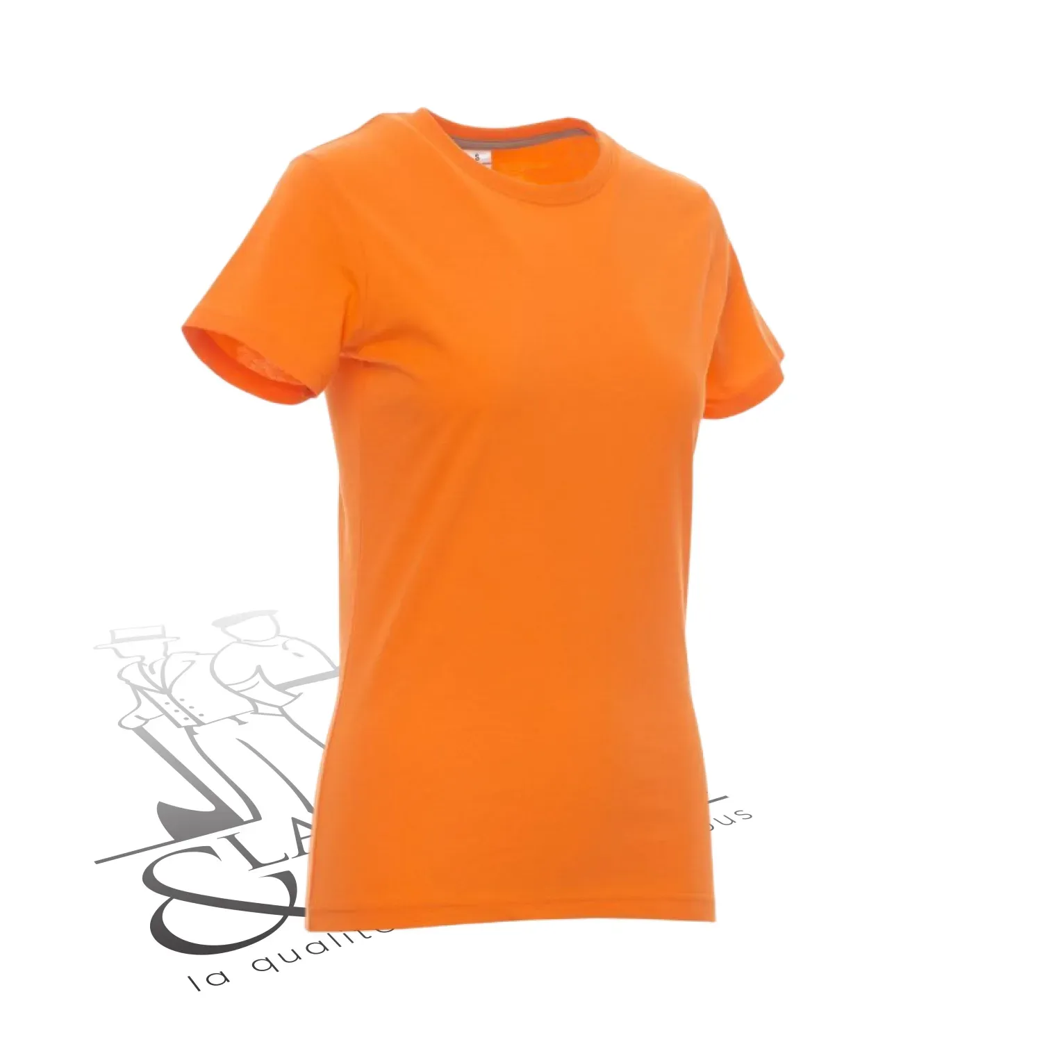 T-shirt de travail femme col rond
