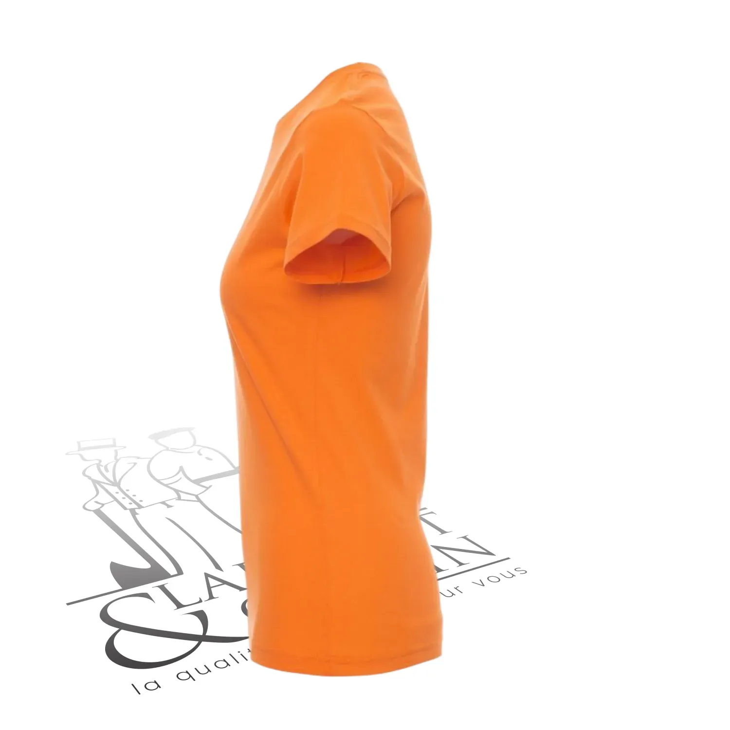 T-shirt de travail femme col rond