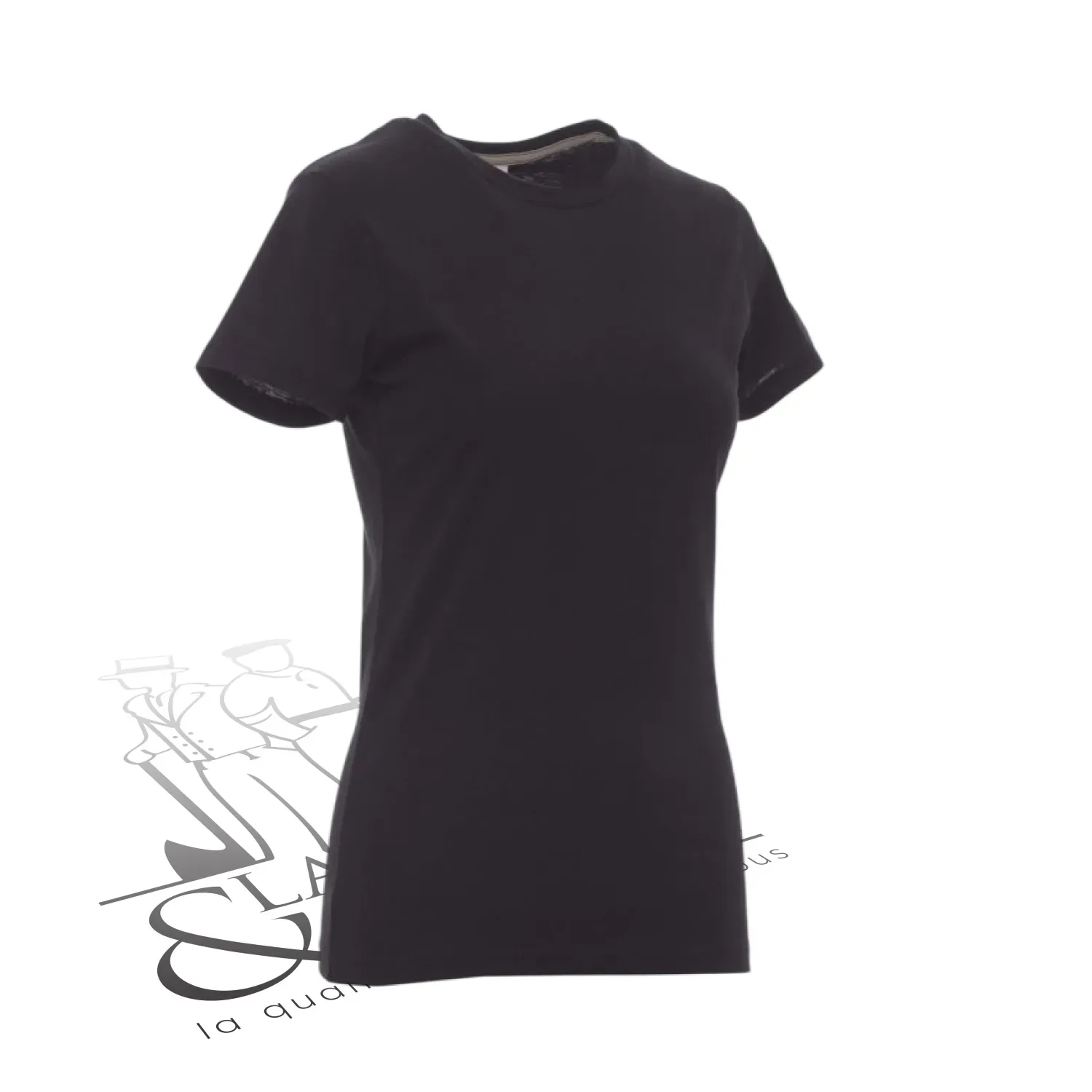 T-shirt de travail femme col rond