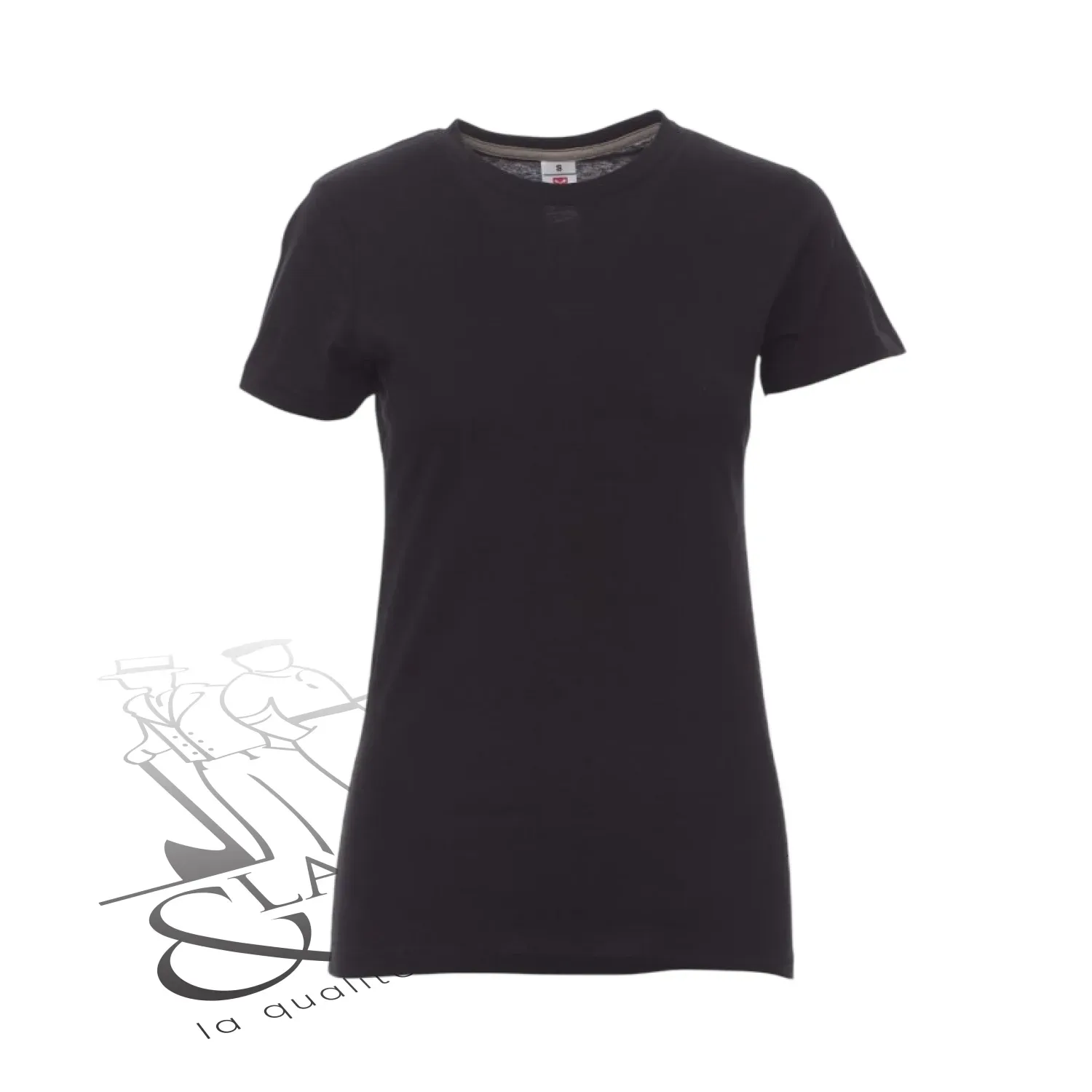 T-shirt de travail femme col rond