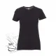 T-shirt de travail femme col rond