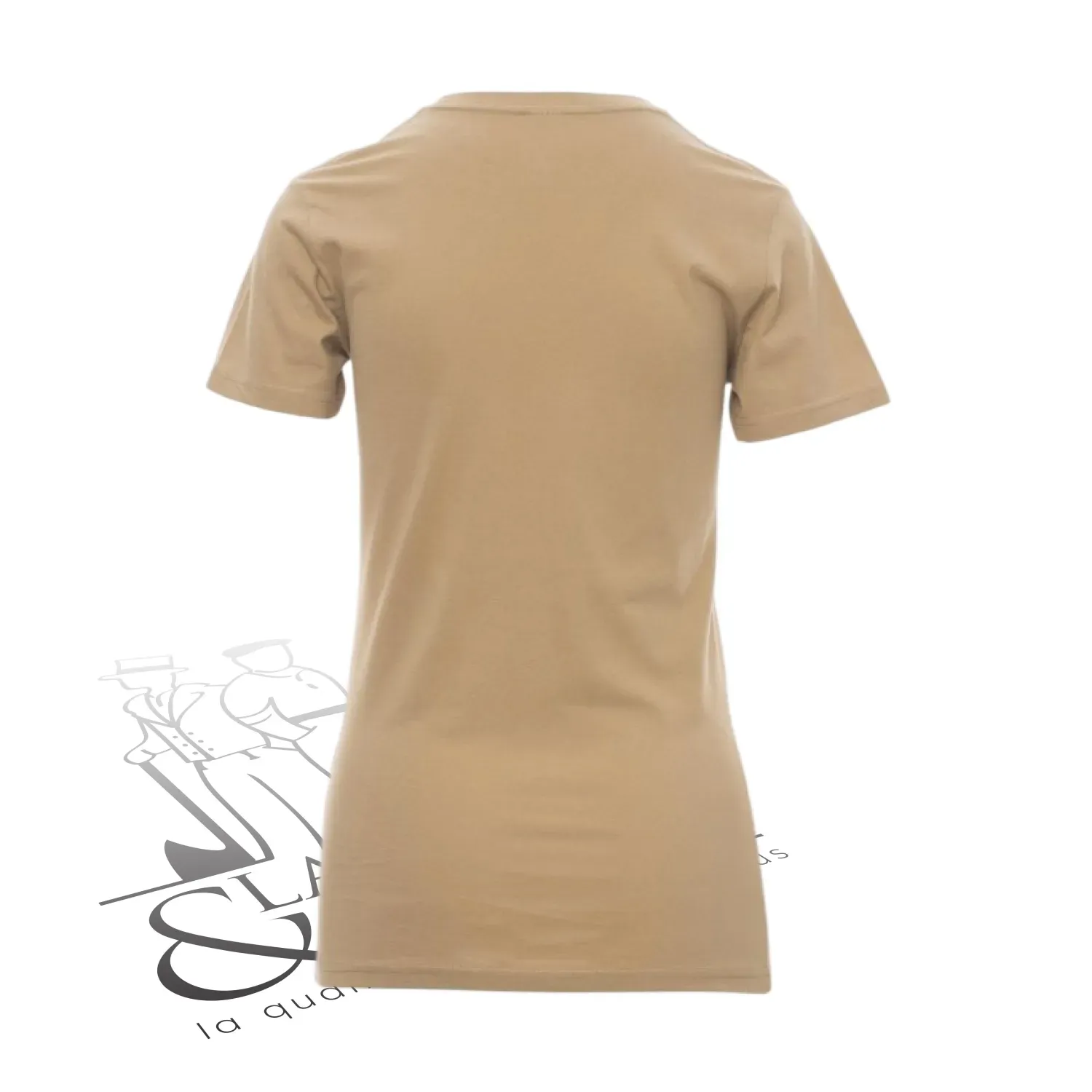 T-shirt de travail femme col rond