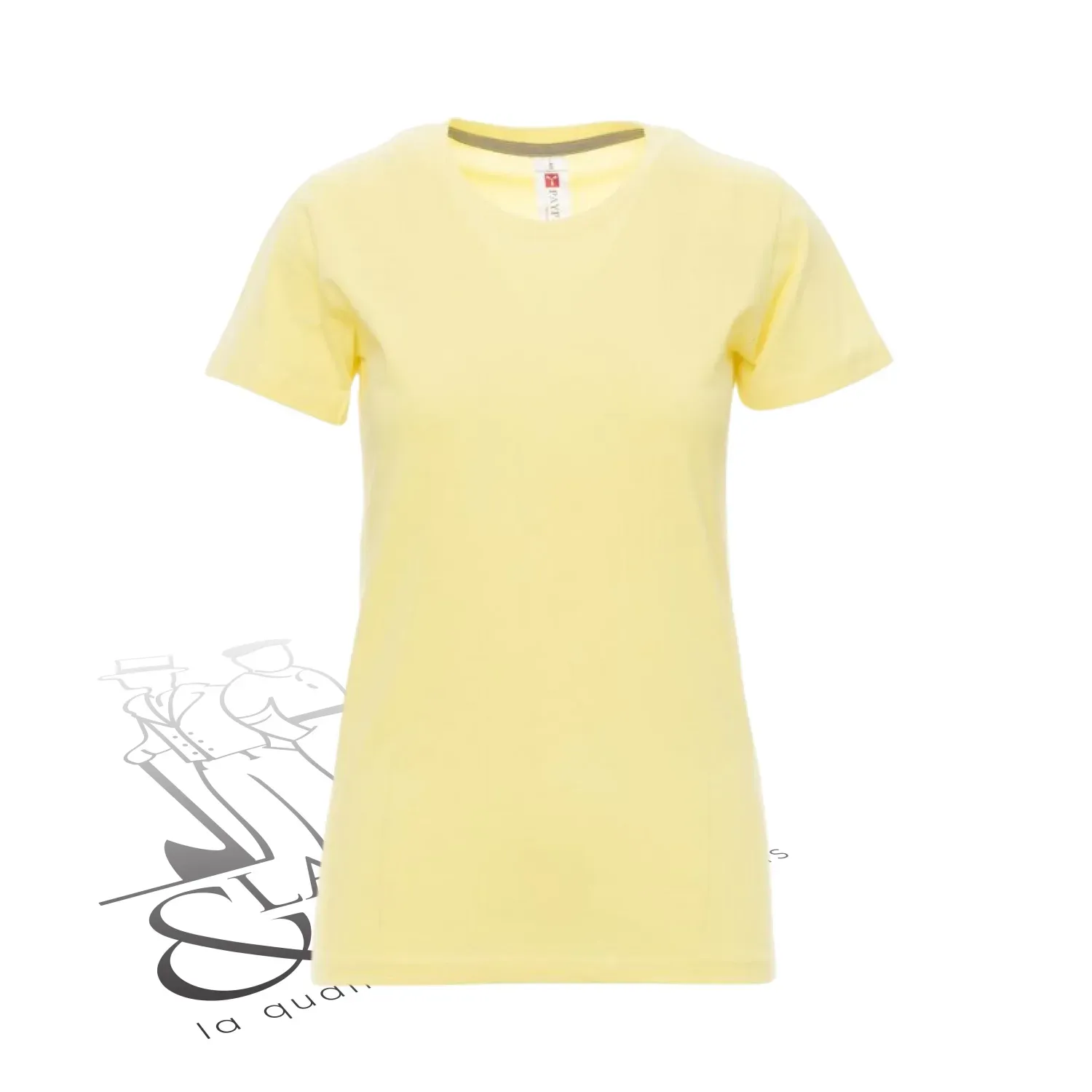 T-shirt de travail femme col rond