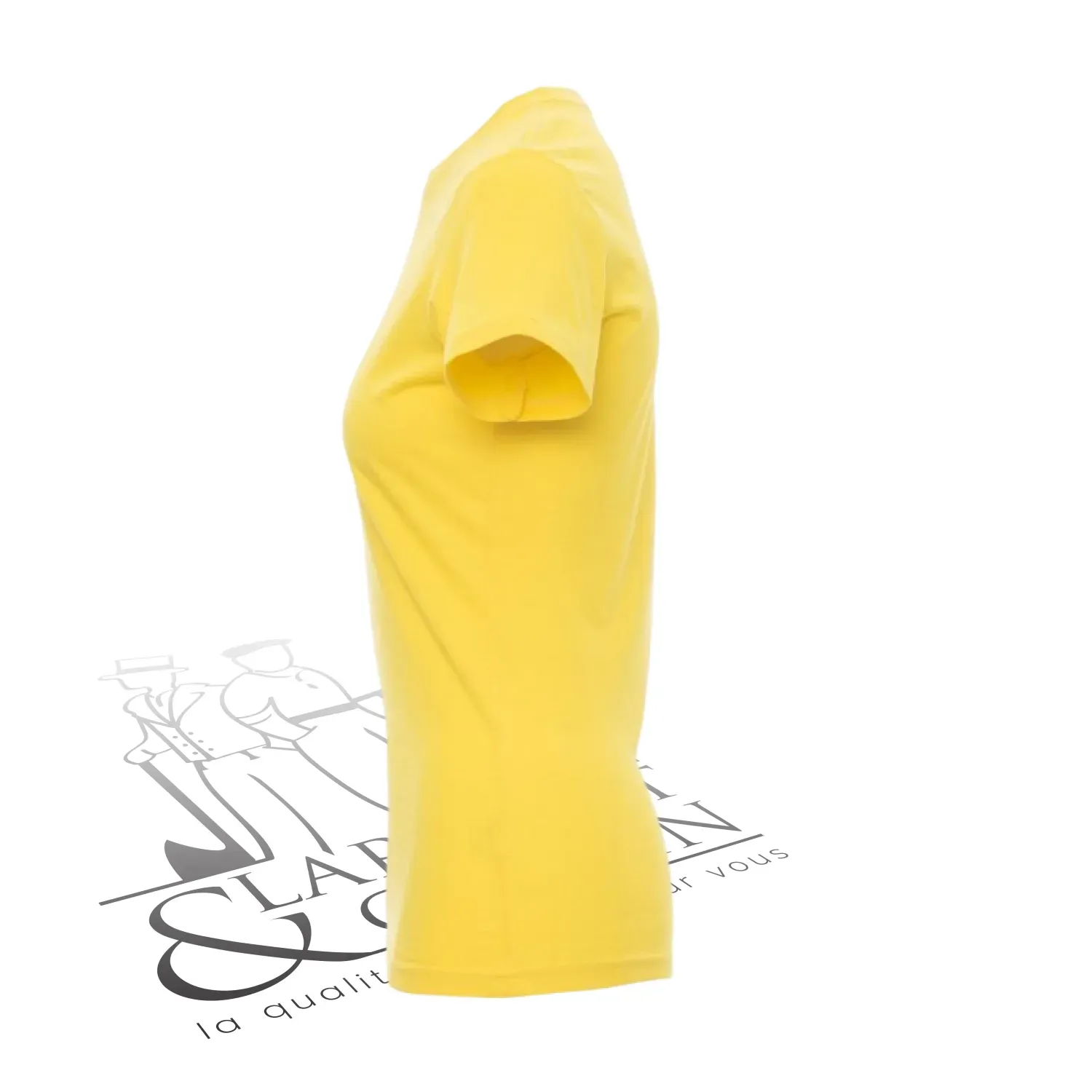 T-shirt de travail femme col rond