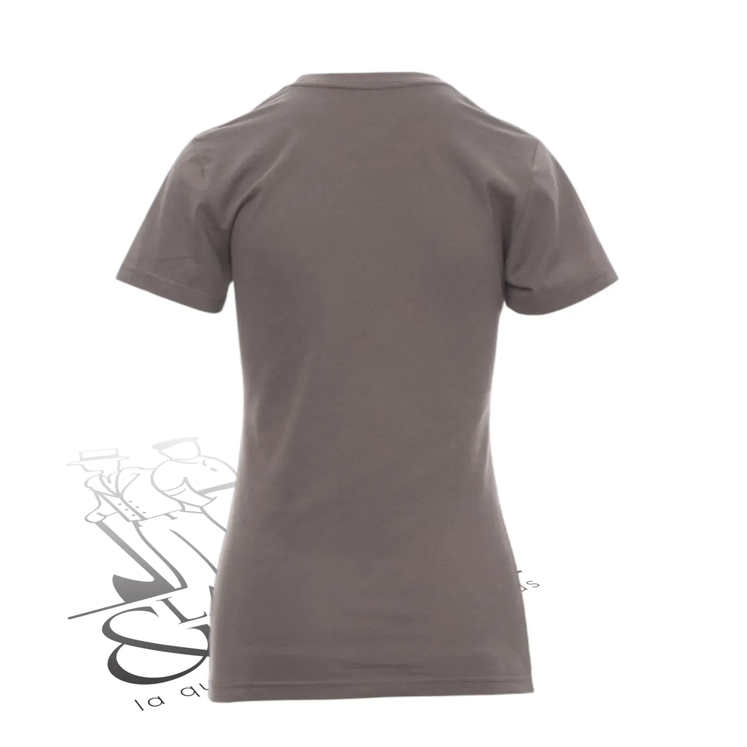 T-shirt de travail femme col rond