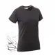T-shirt de travail femme col rond
