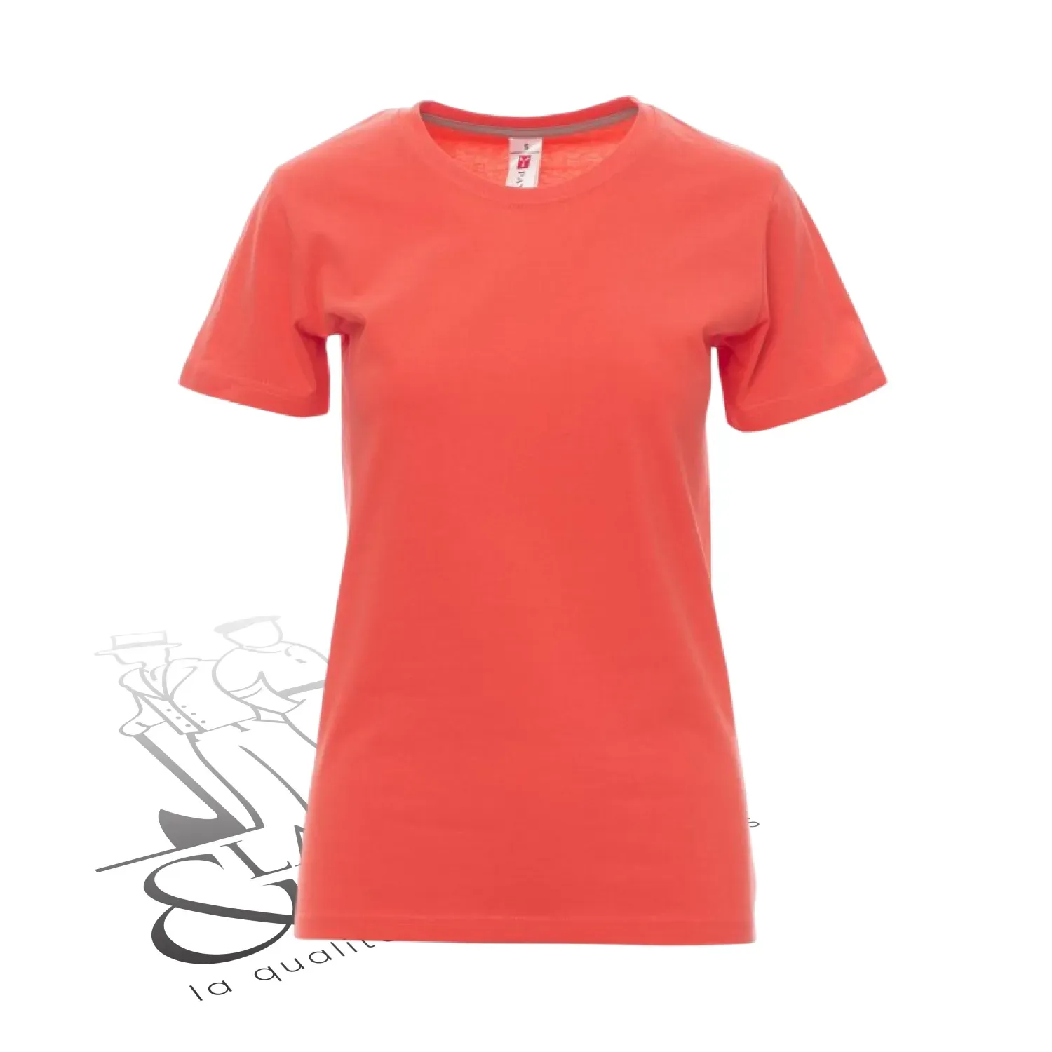 T-shirt de travail femme col rond