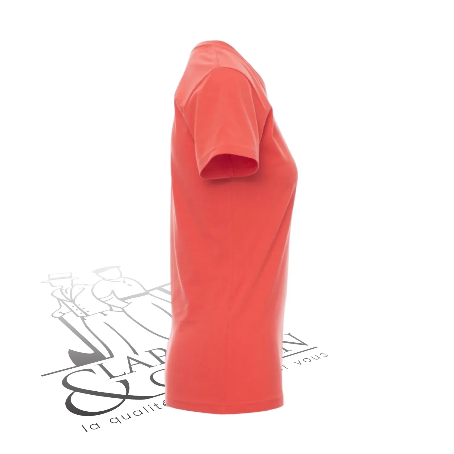 T-shirt de travail femme col rond