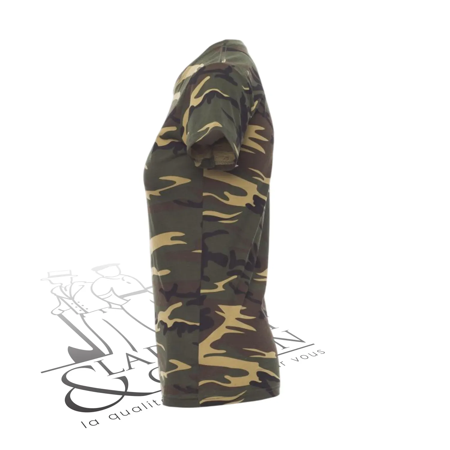 T-shirt de travail femme col rond