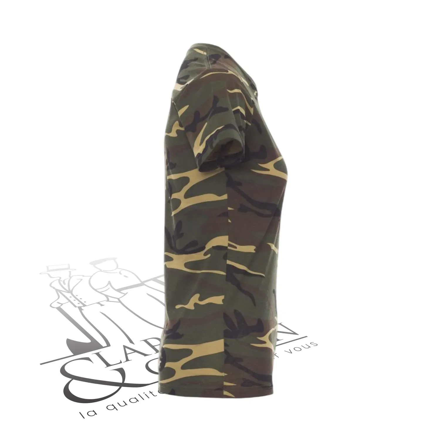 T-shirt de travail femme col rond