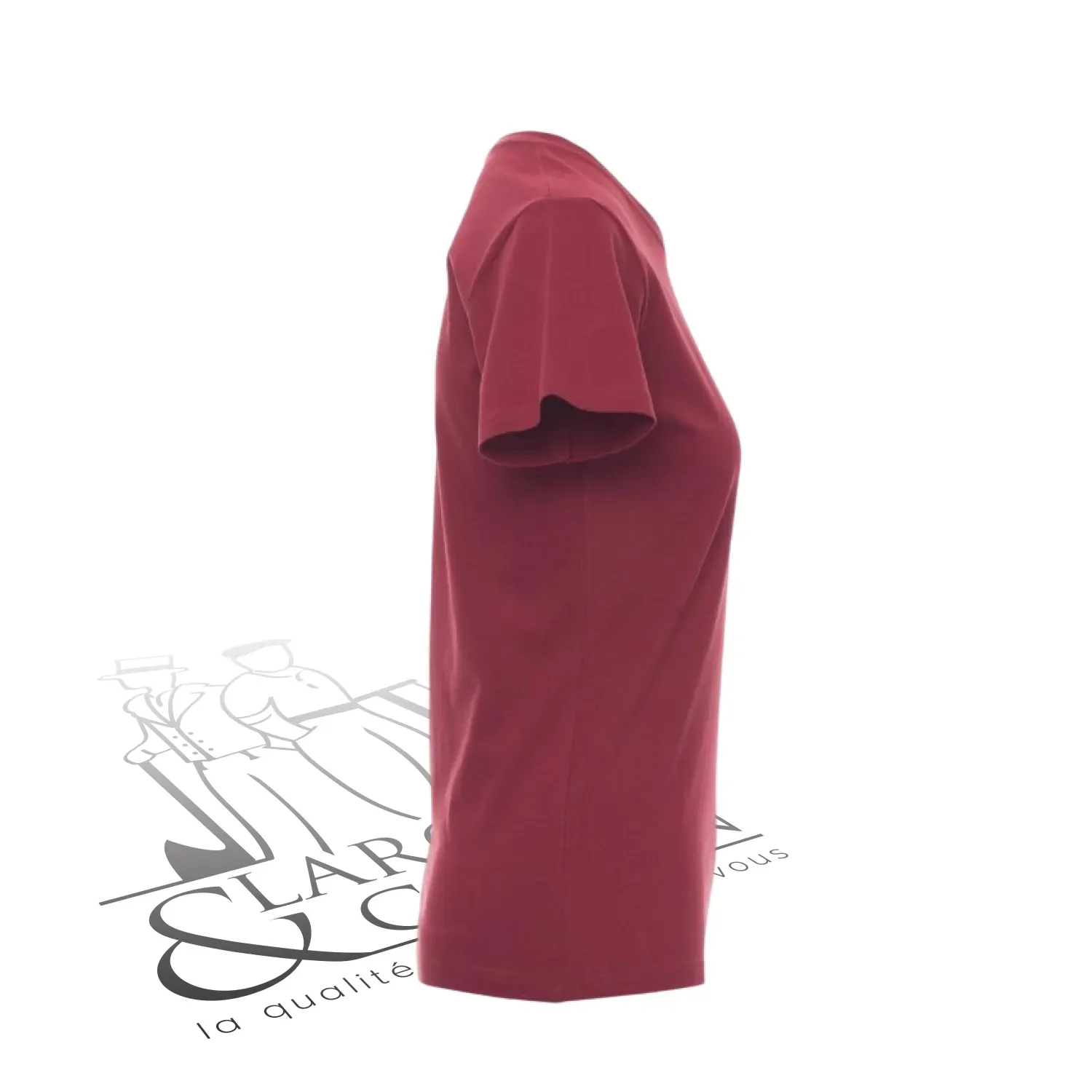 T-shirt de travail femme col rond