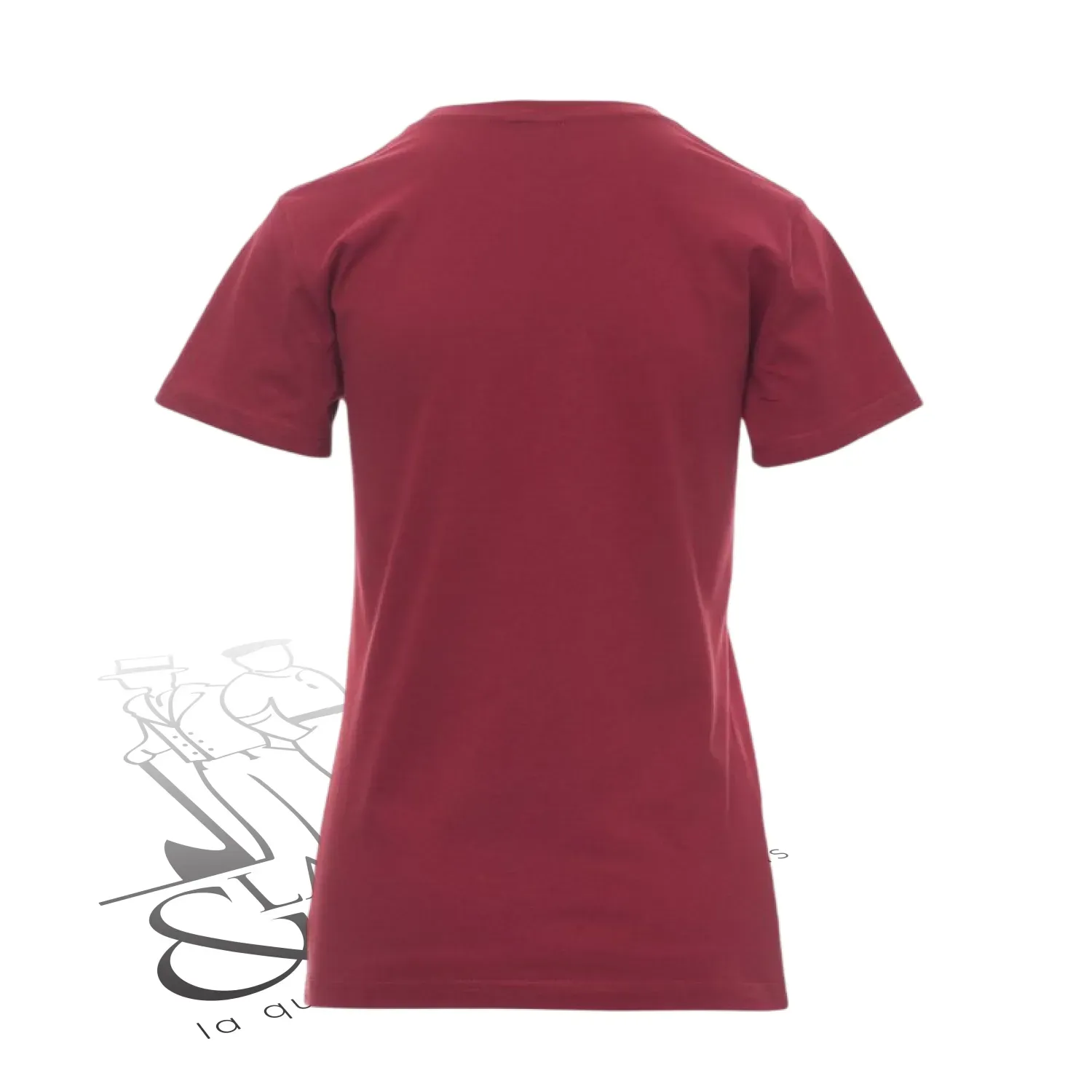 T-shirt de travail femme col rond