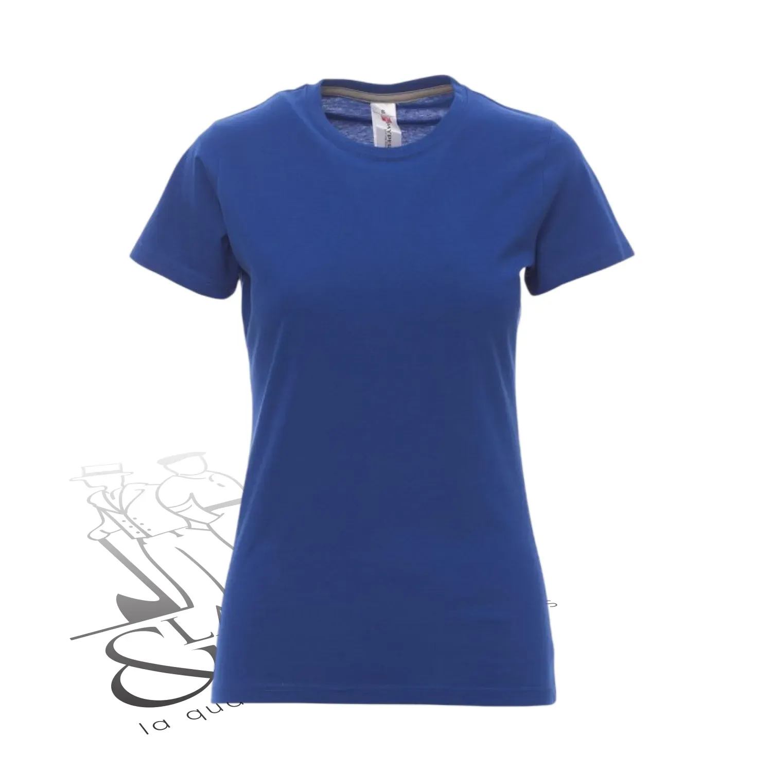 T-shirt de travail femme col rond