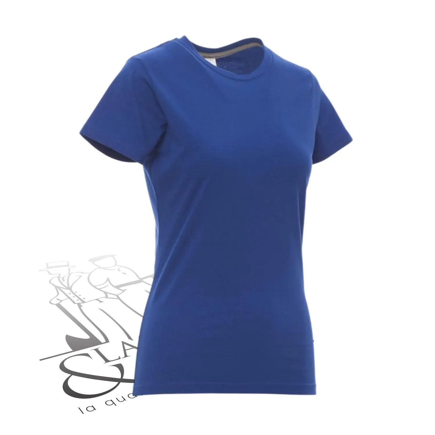 T-shirt de travail femme col rond