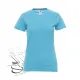 T-shirt de travail femme col rond