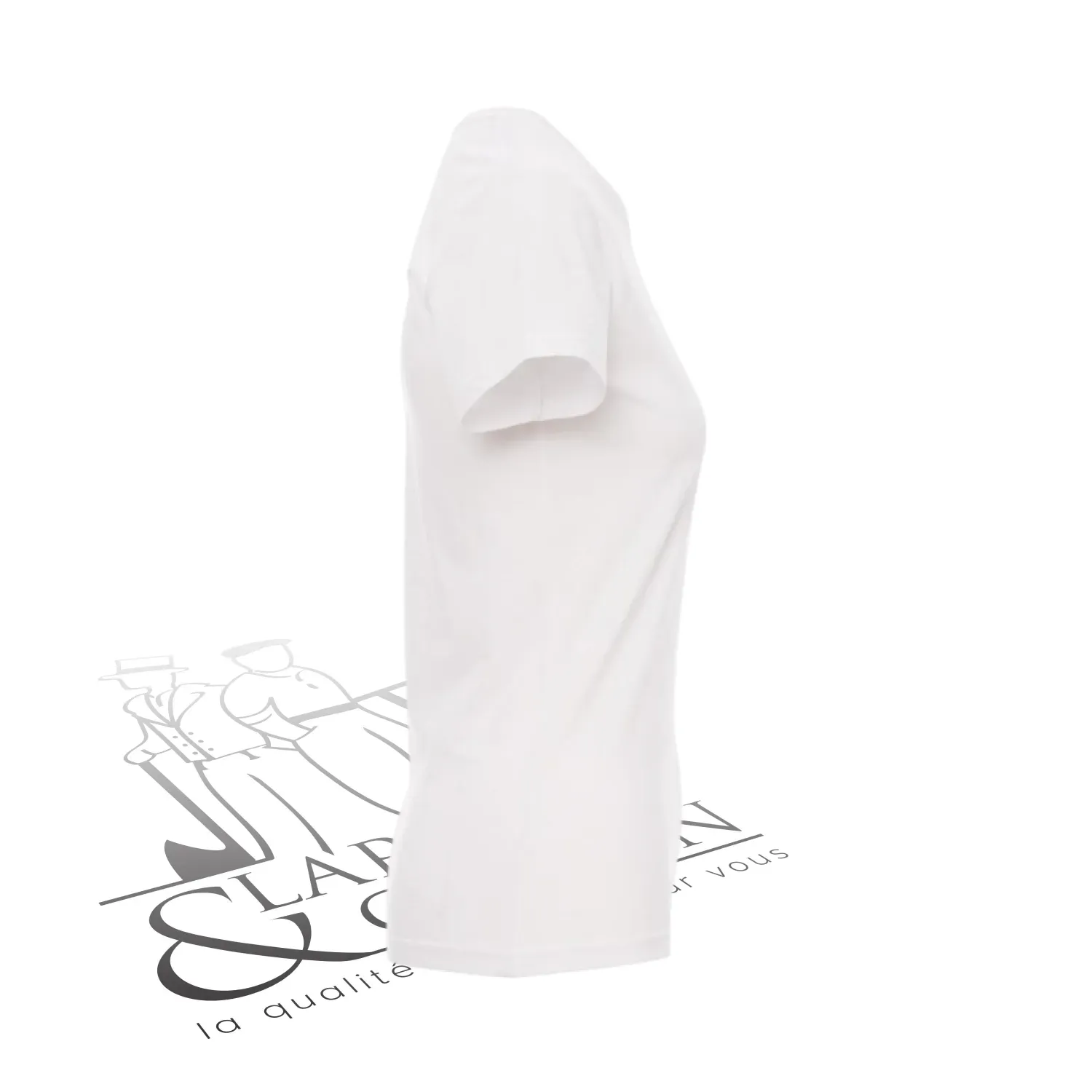 T-shirt de travail femme col rond