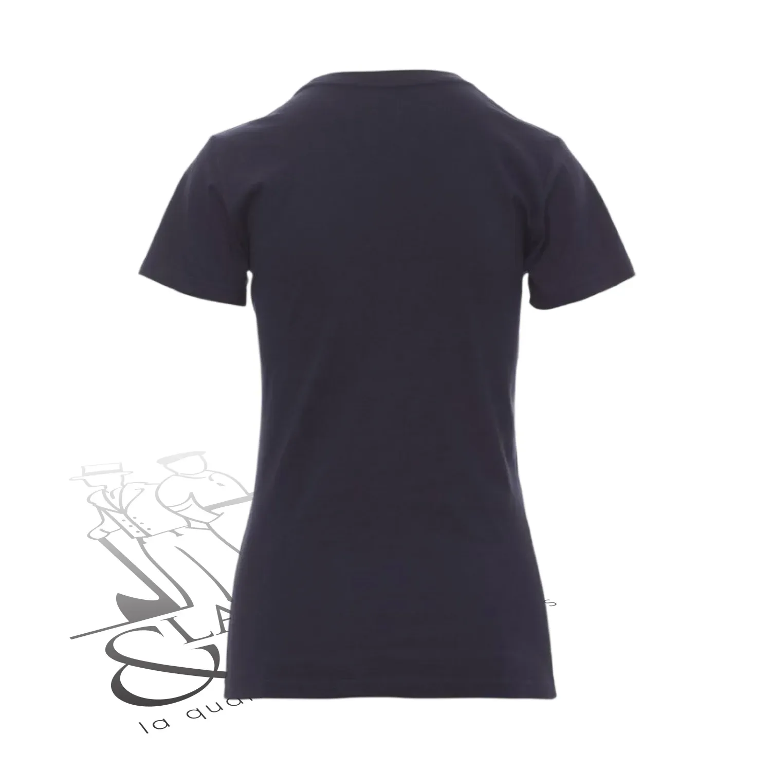 T-shirt de travail femme col rond