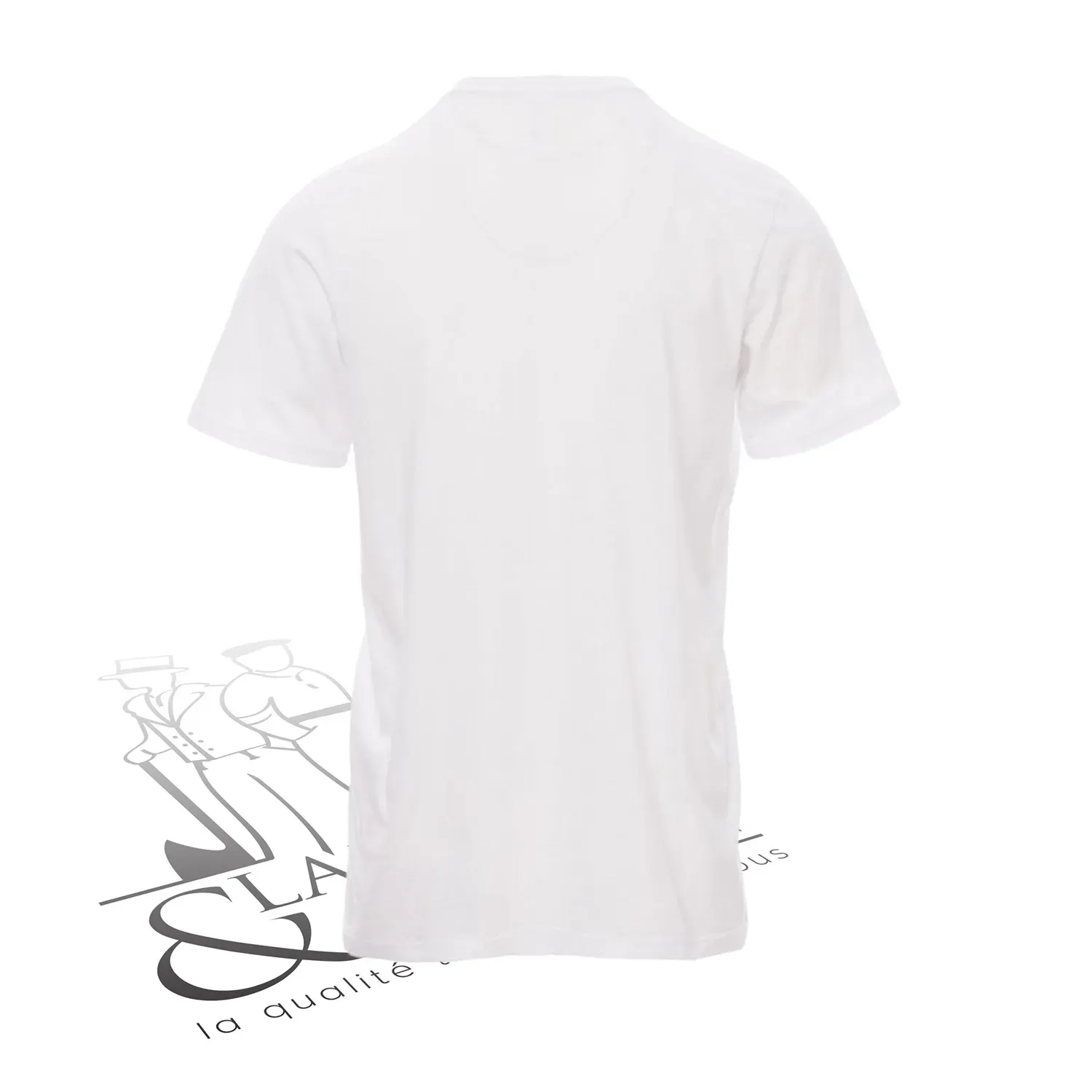 T-shirt de travail simple homme col rond
