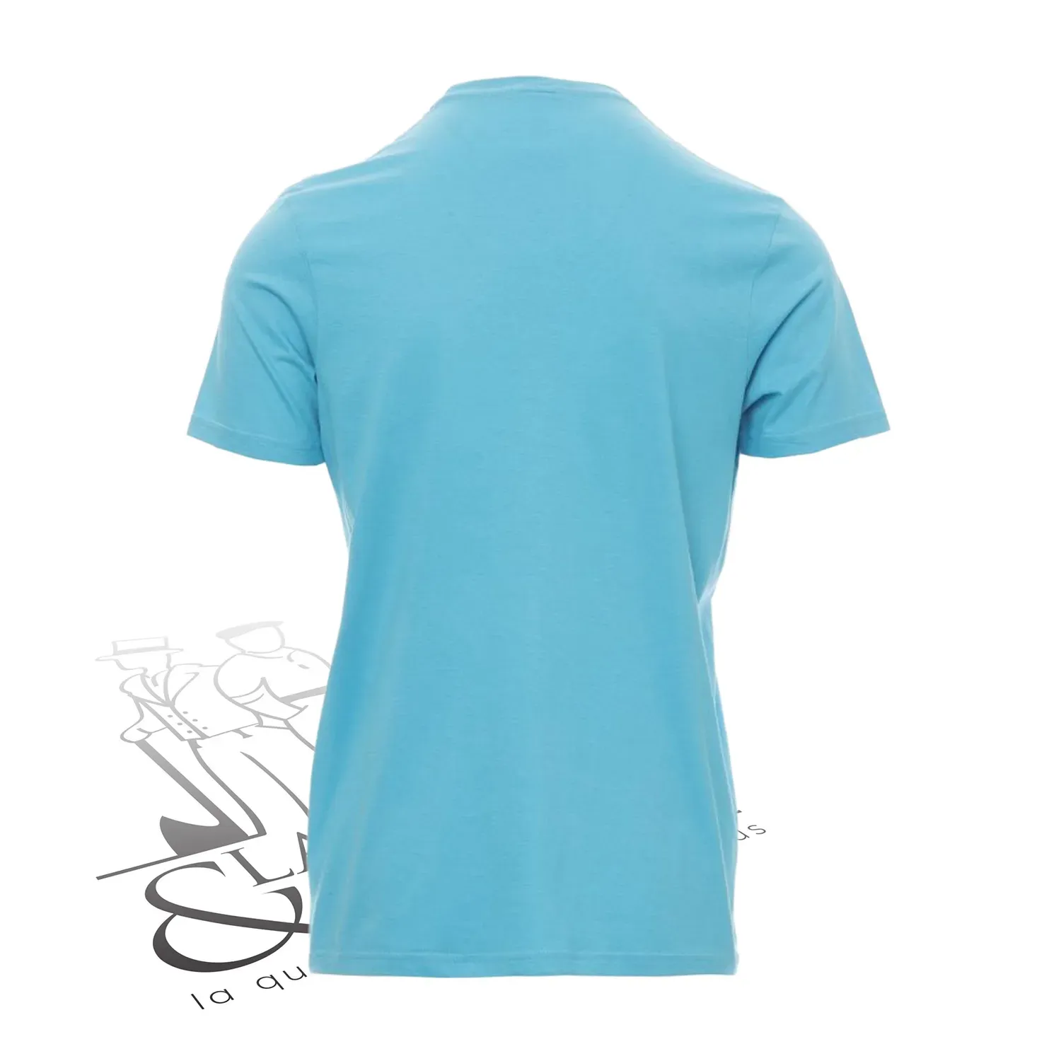 T-shirt de travail simple homme col rond