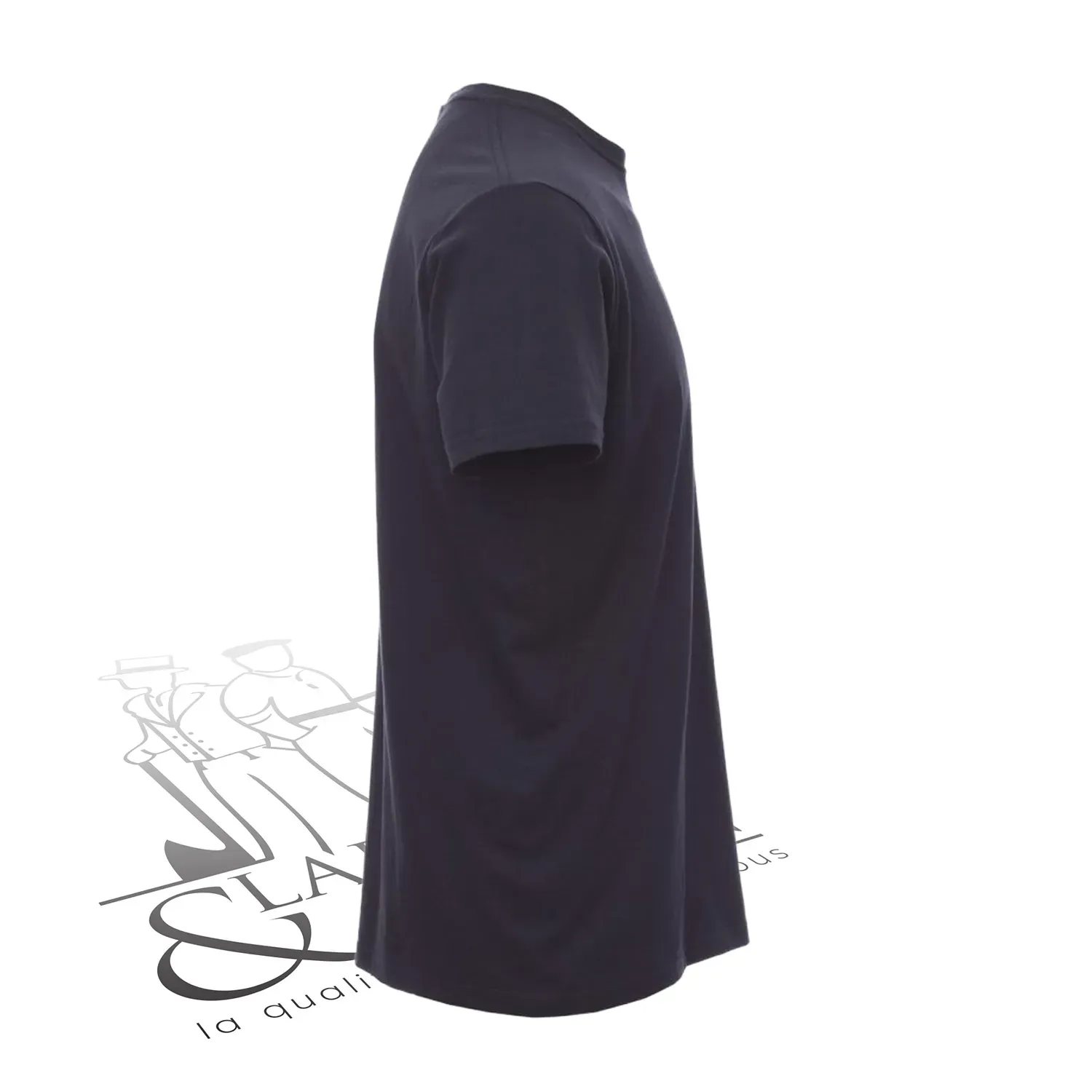 T-shirt de travail simple homme col rond