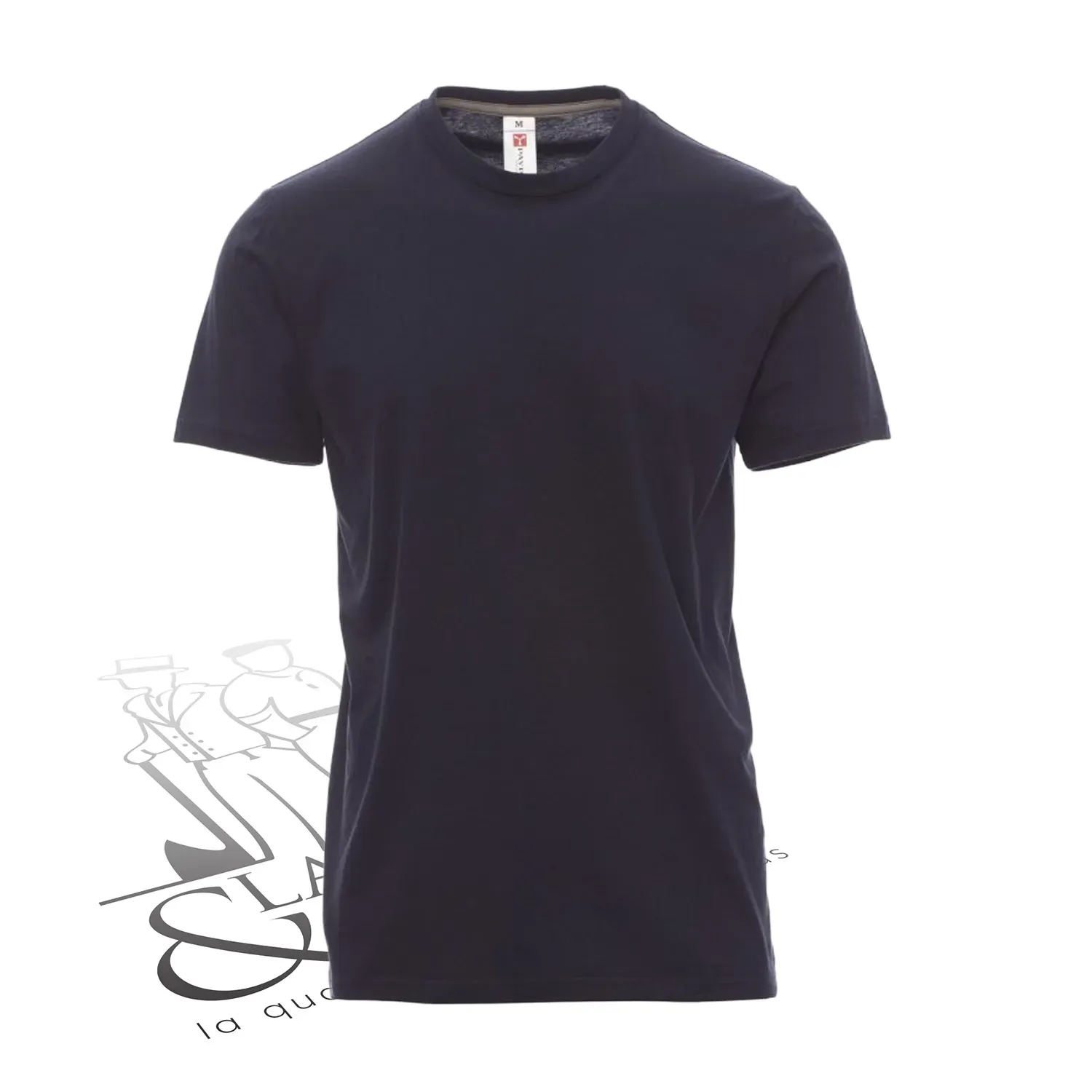 T-shirt de travail simple homme col rond
