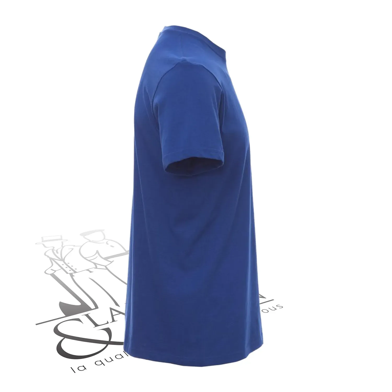 T-shirt de travail simple homme col rond