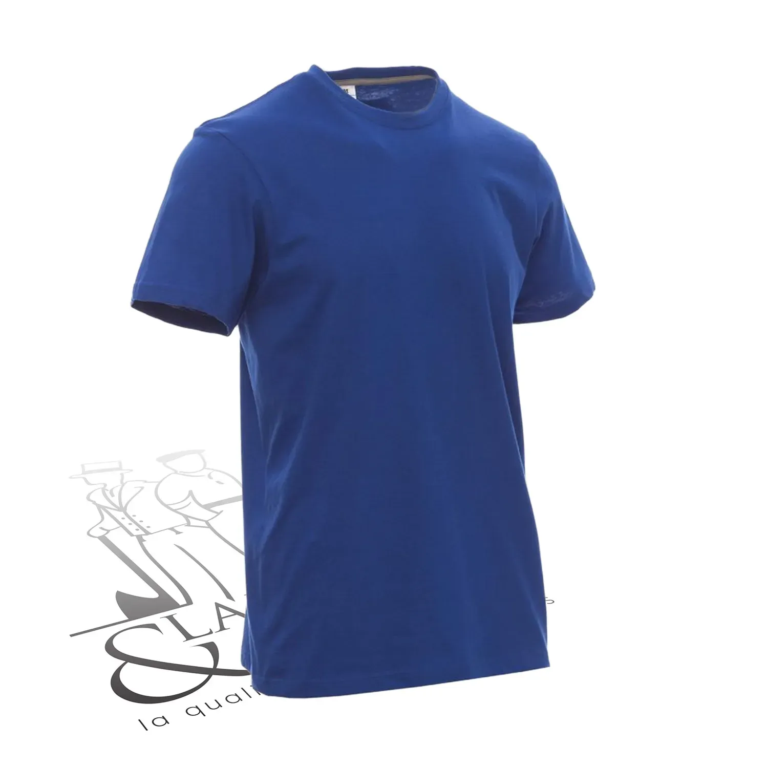 T-shirt de travail simple homme col rond