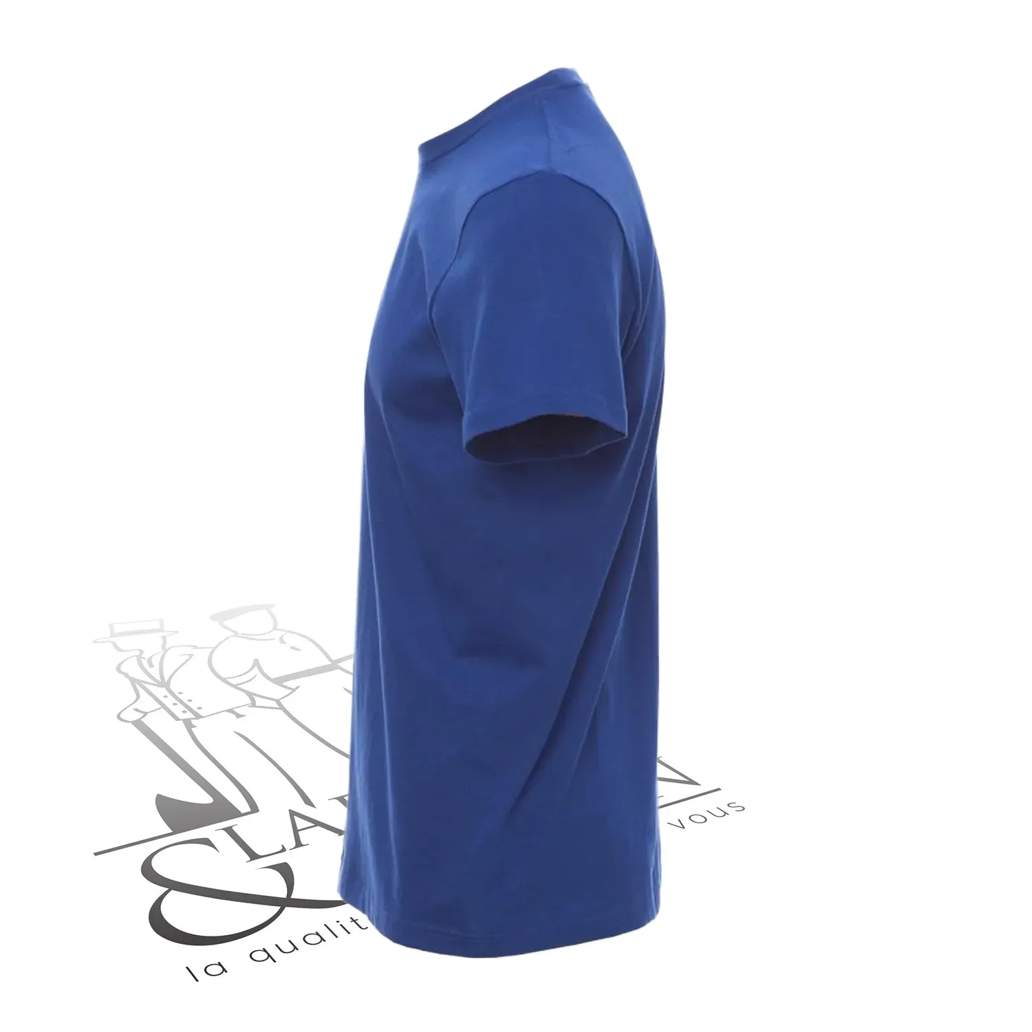 T-shirt de travail simple homme col rond