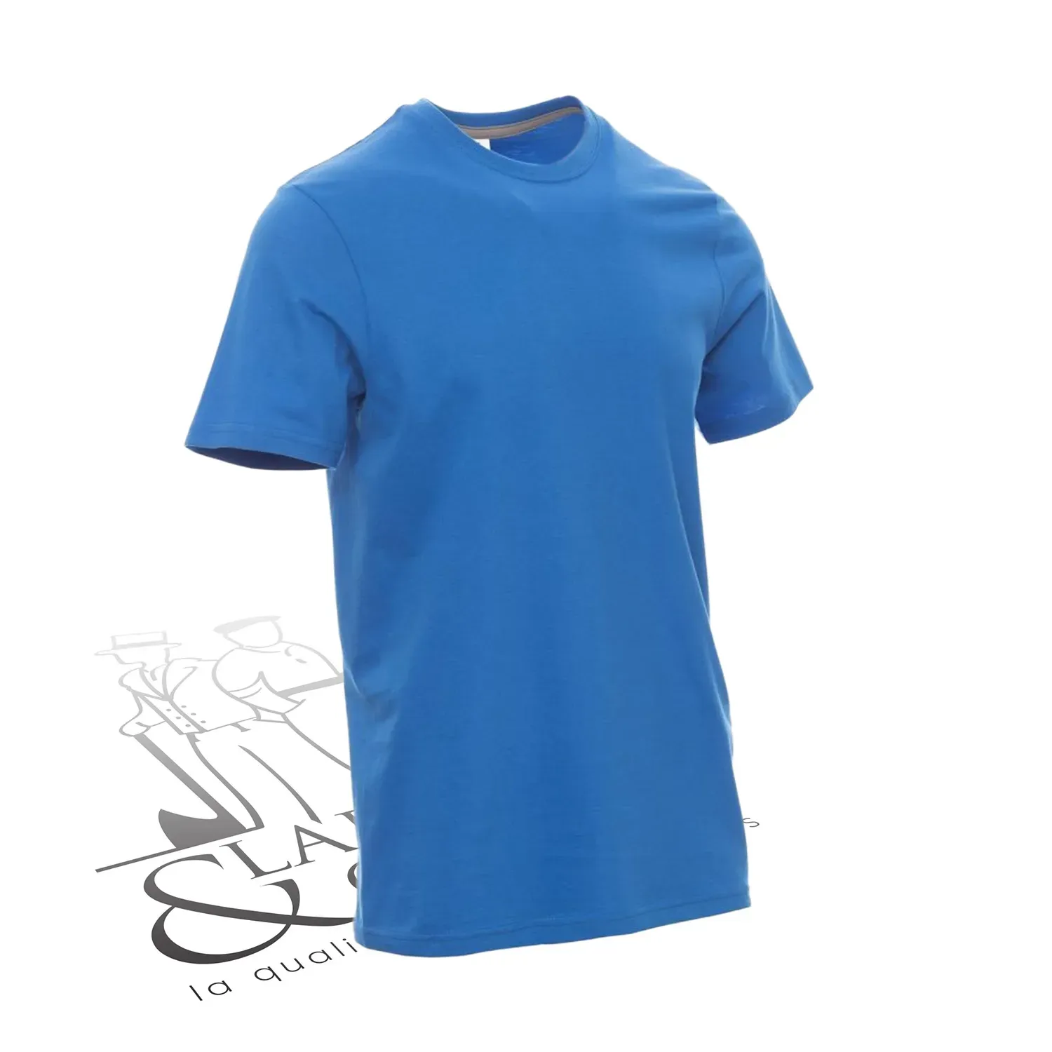 T-shirt de travail simple homme col rond