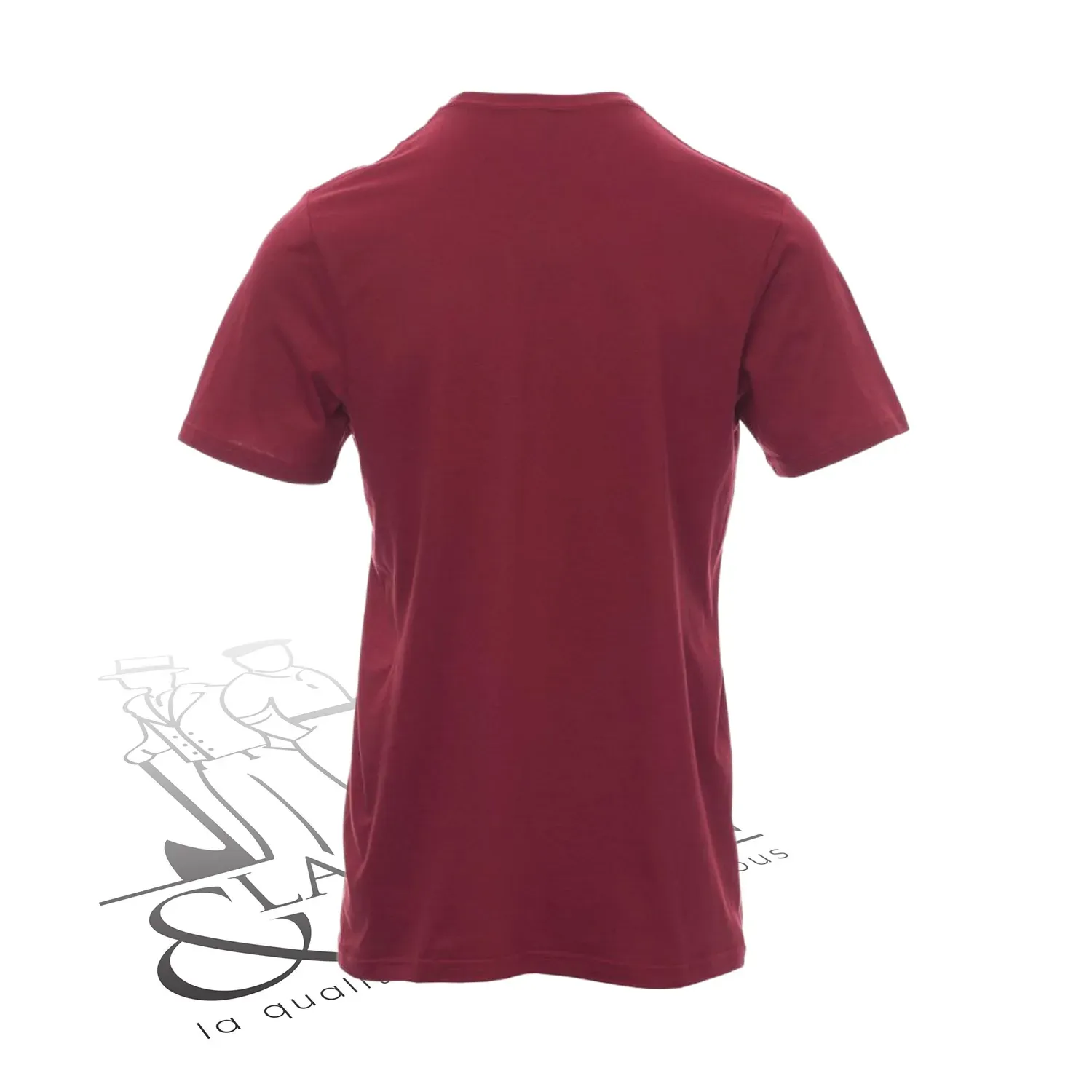 T-shirt de travail simple homme col rond