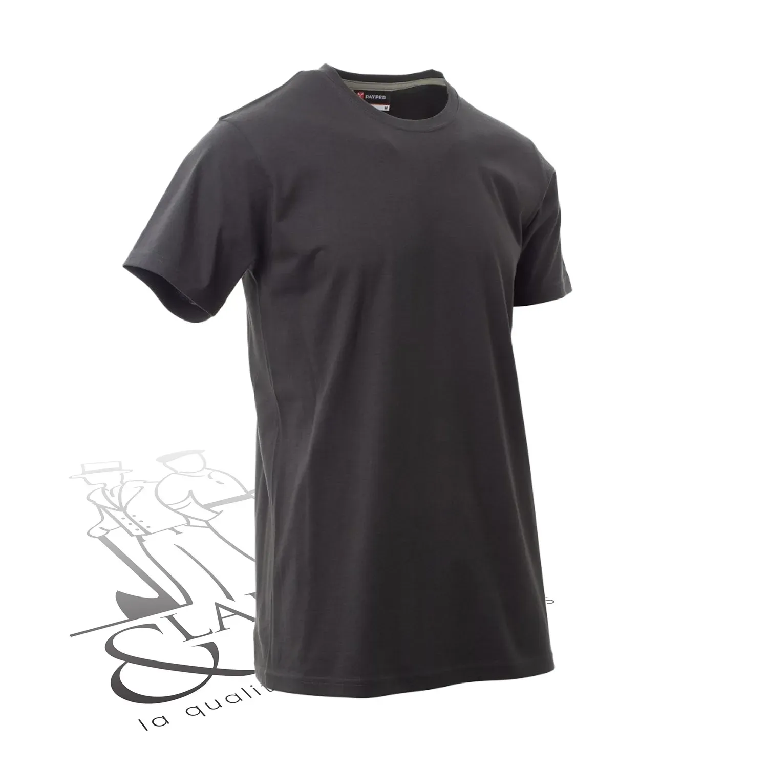 T-shirt de travail simple homme col rond
