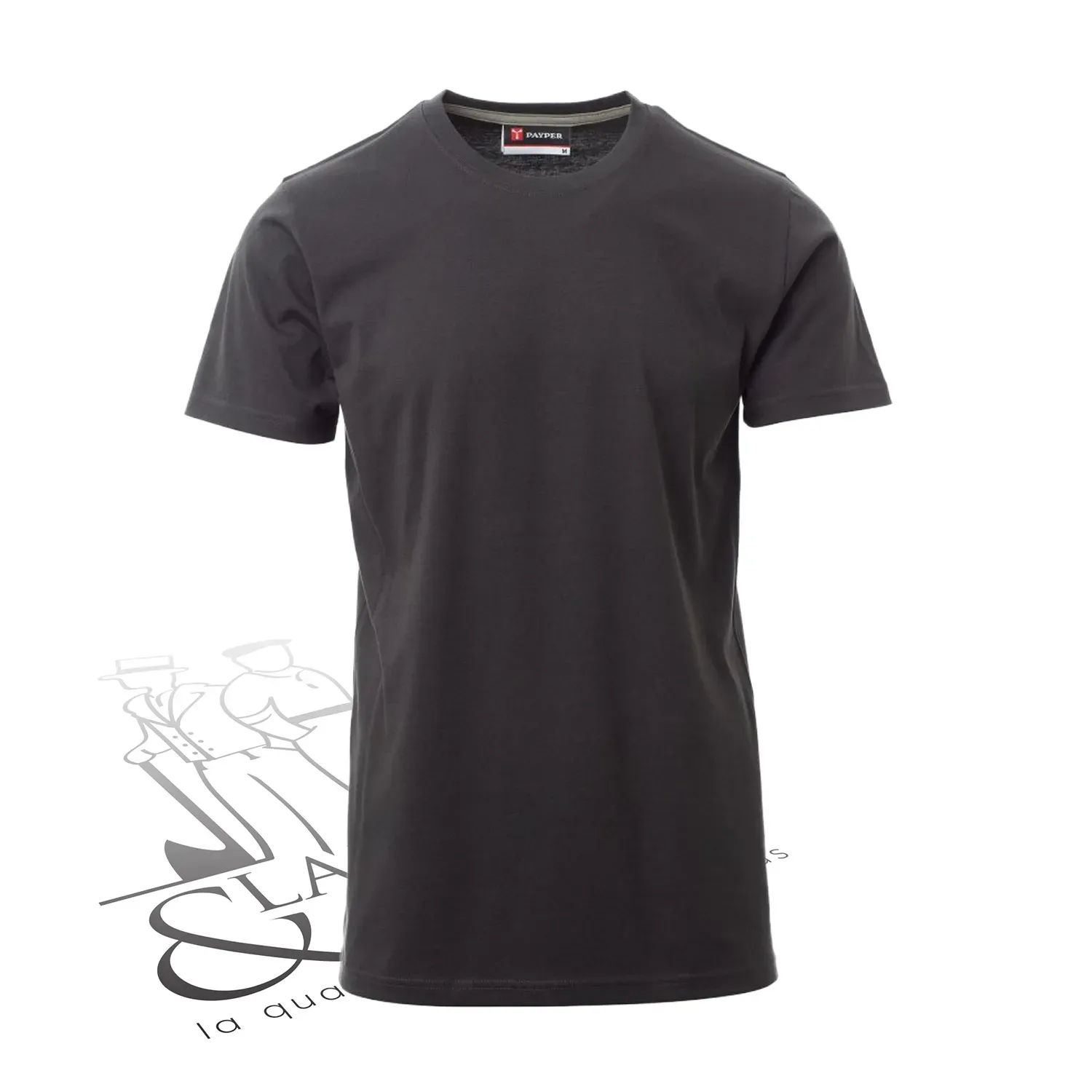 T-shirt de travail simple homme col rond