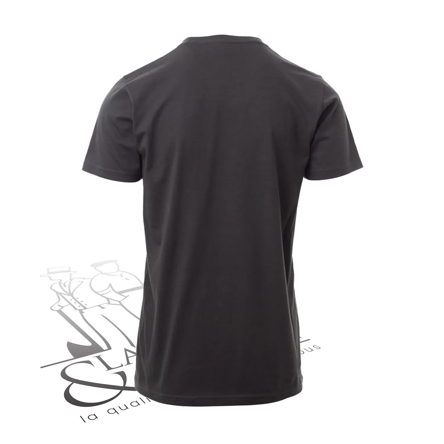 T-shirt de travail simple homme col rond