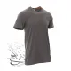 T-shirt de travail simple homme col rond