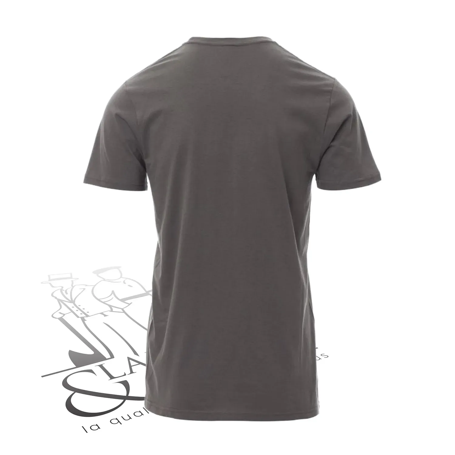 T-shirt de travail simple homme col rond