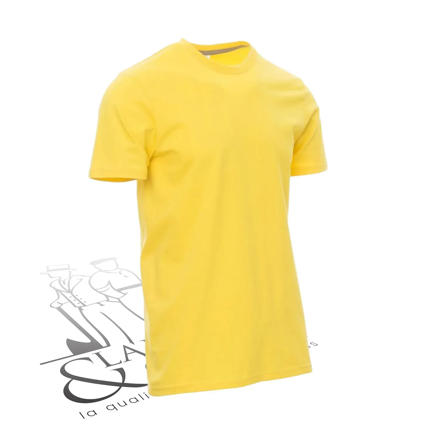 T-shirt de travail simple homme col rond