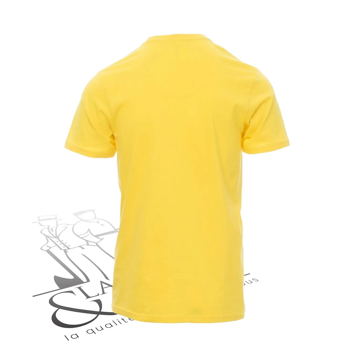 T-shirt de travail simple homme col rond