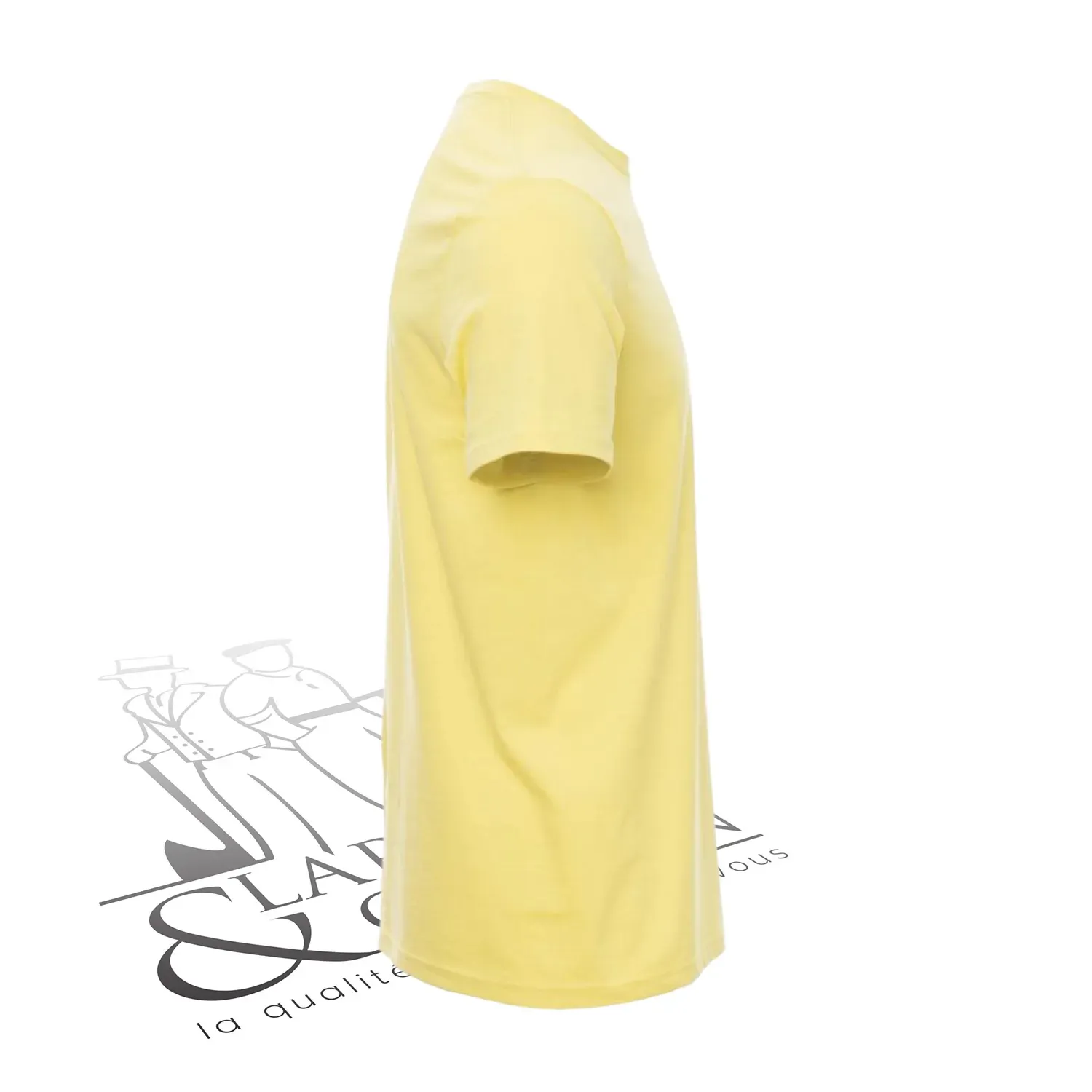 T-shirt de travail simple homme col rond