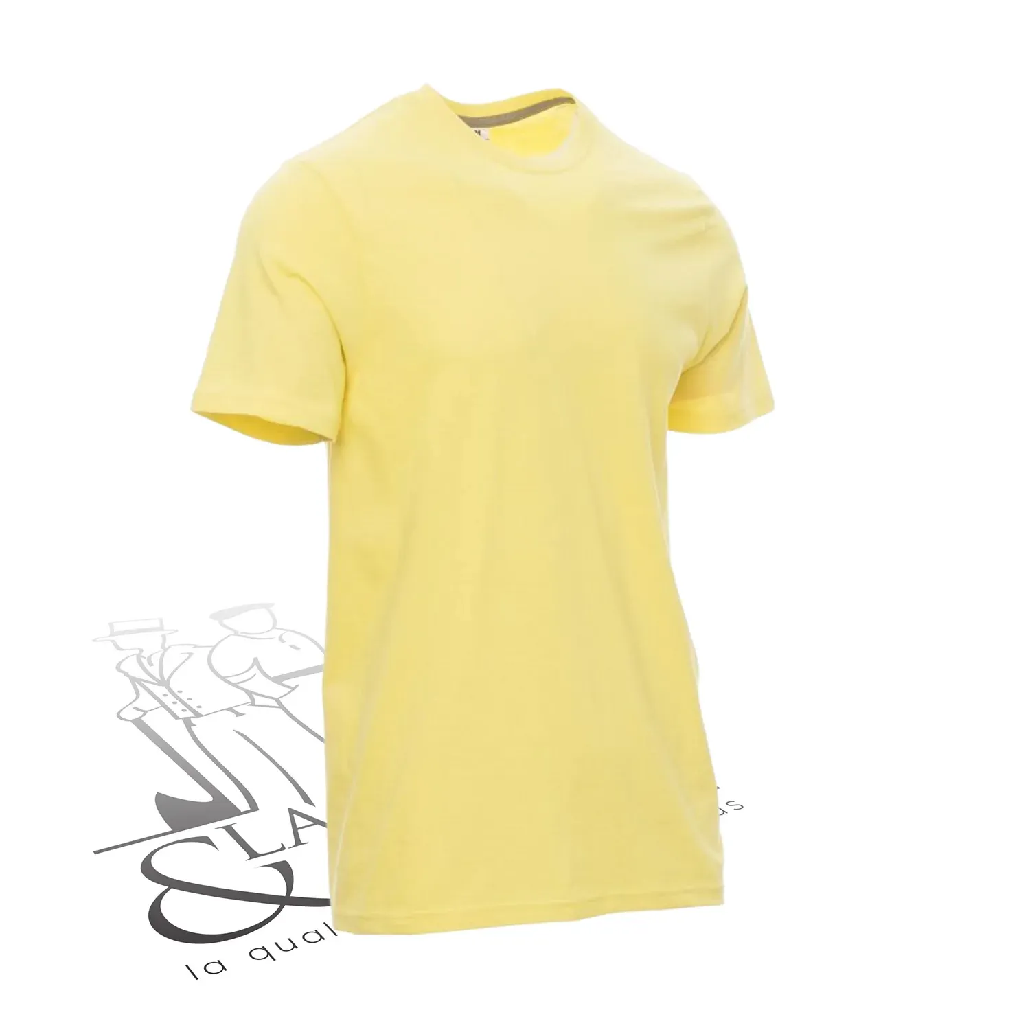 T-shirt de travail simple homme col rond