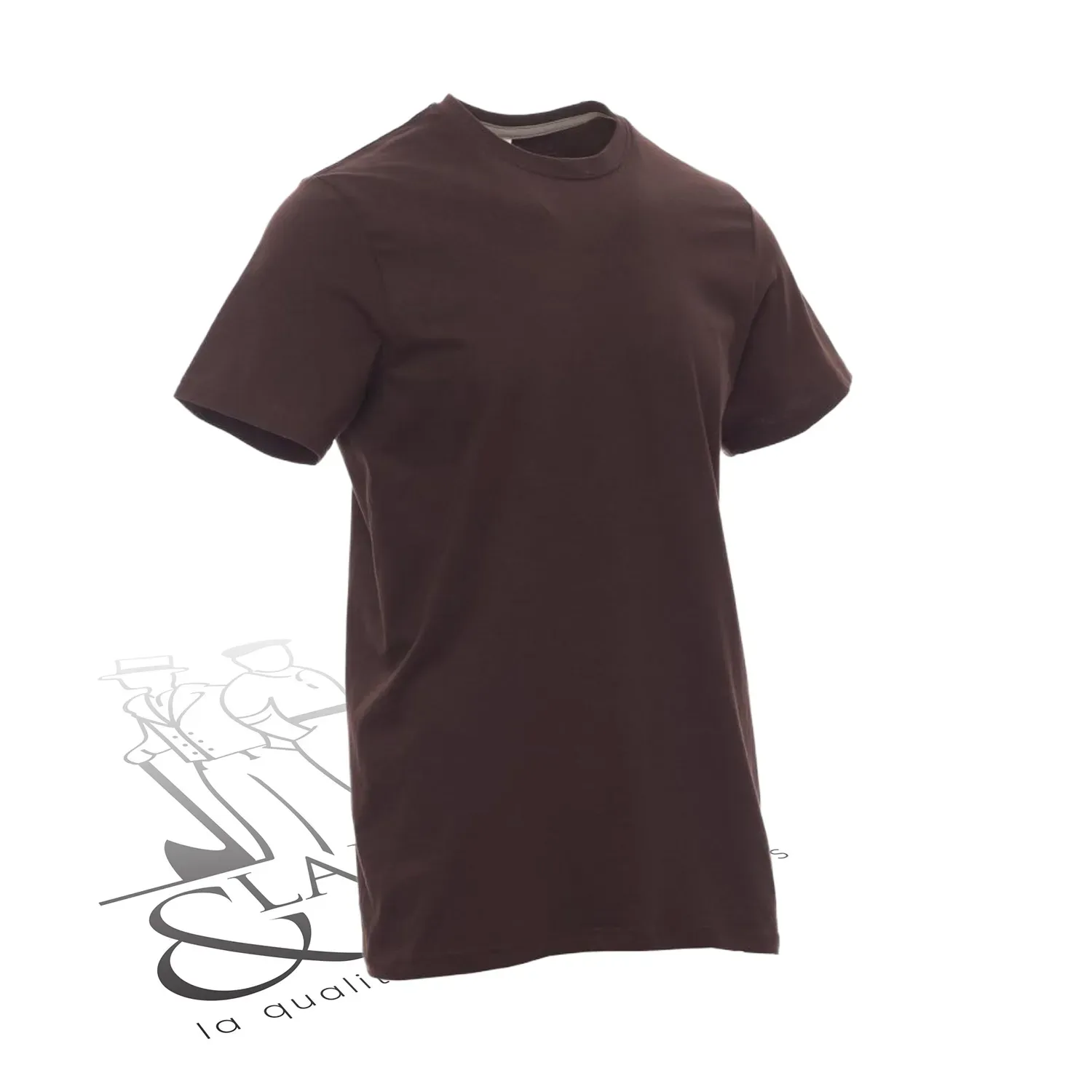 T-shirt de travail simple homme col rond