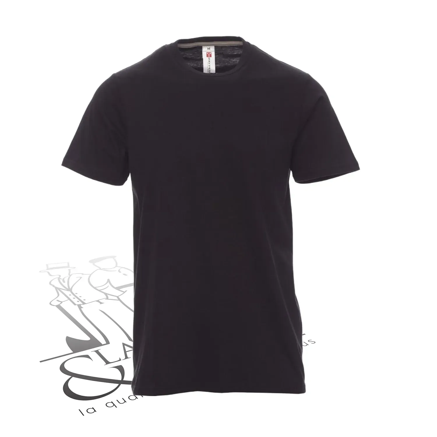T-shirt de travail simple homme col rond