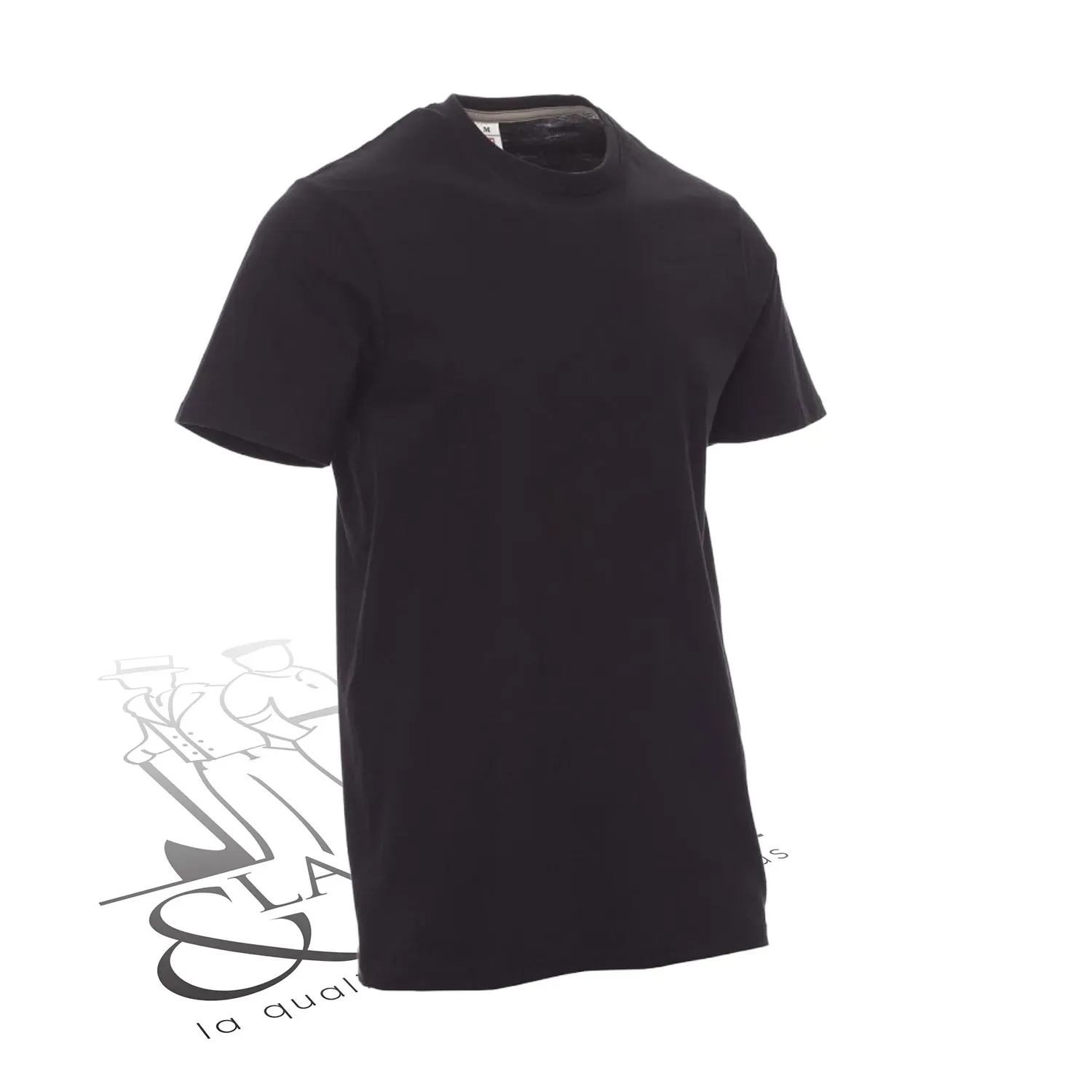 T-shirt de travail simple homme col rond