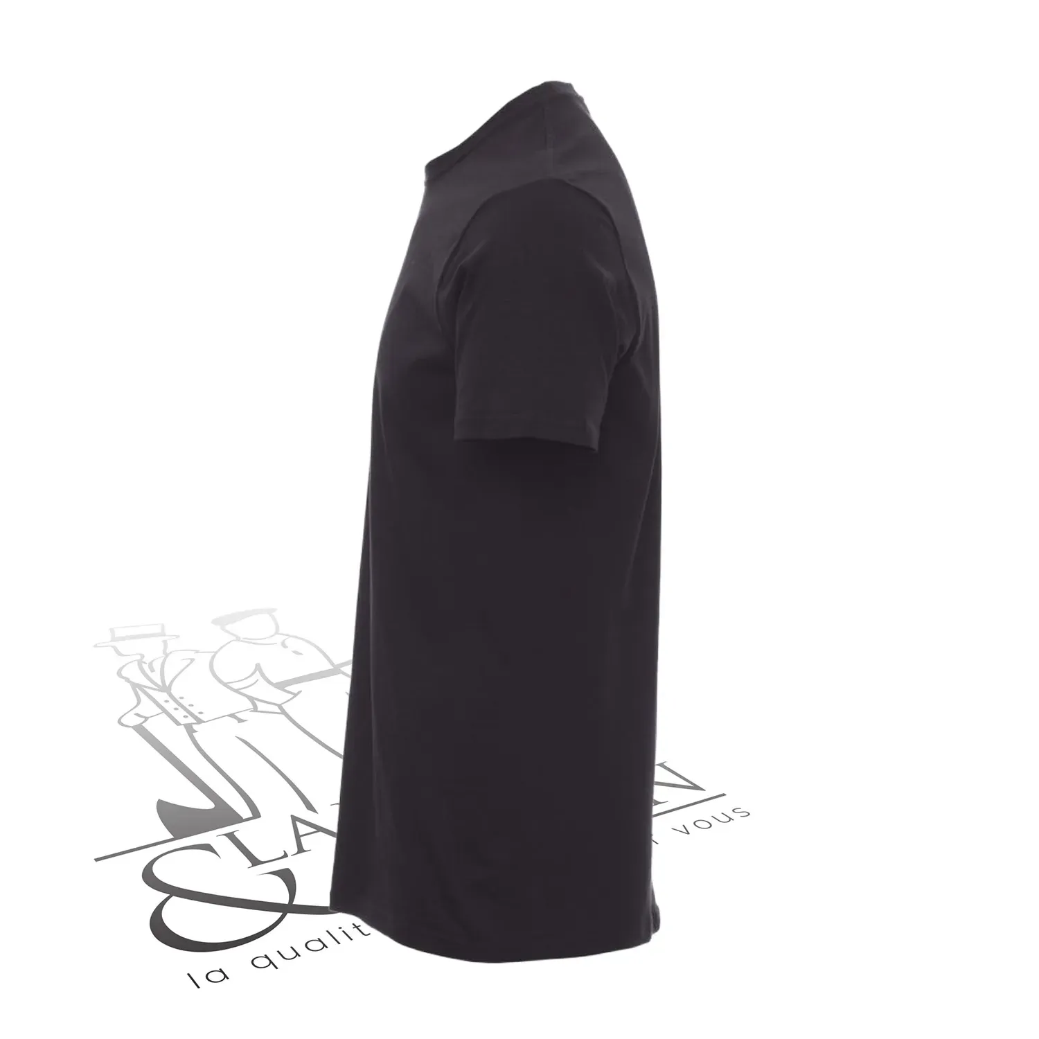 T-shirt de travail simple homme col rond