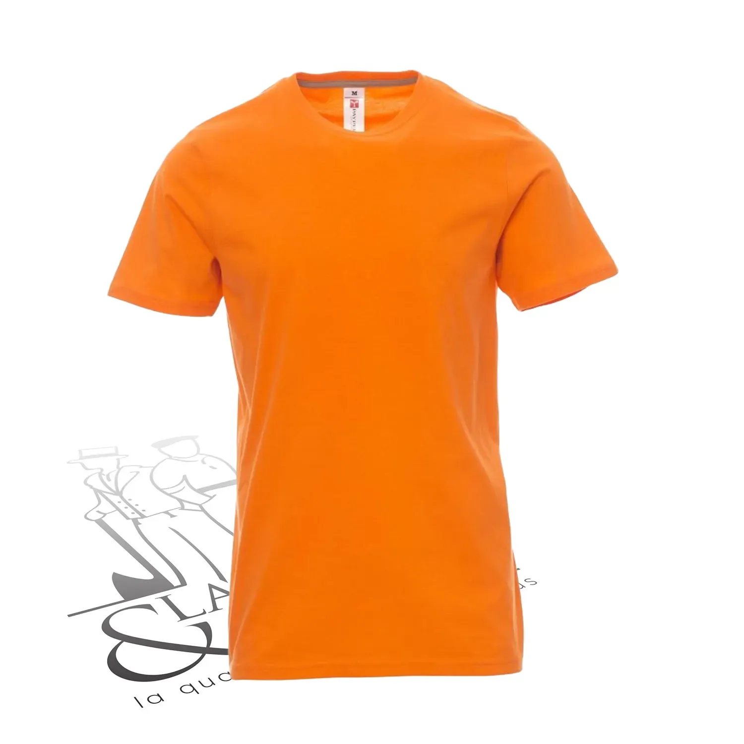 T-shirt de travail simple homme col rond