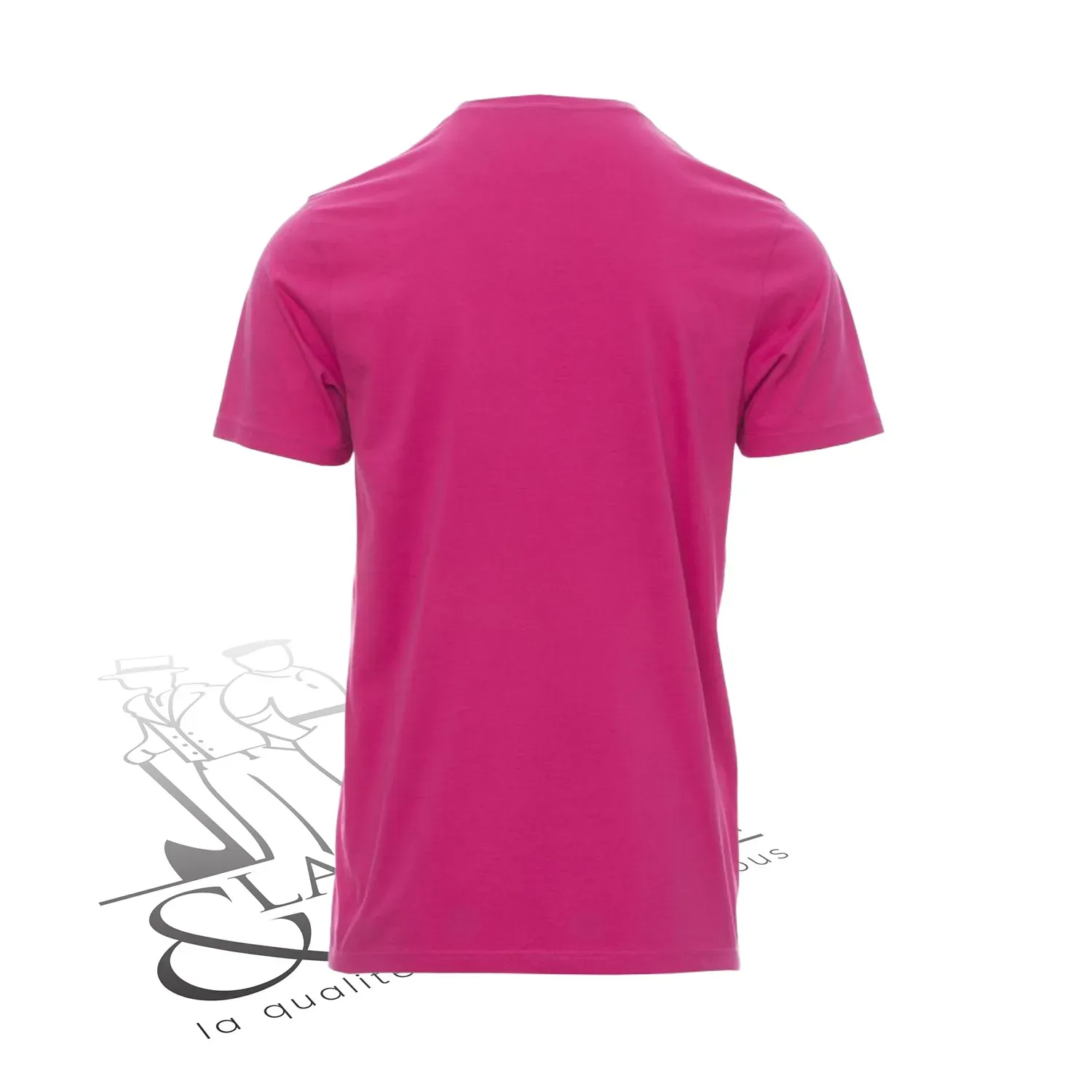 T-shirt de travail simple homme col rond