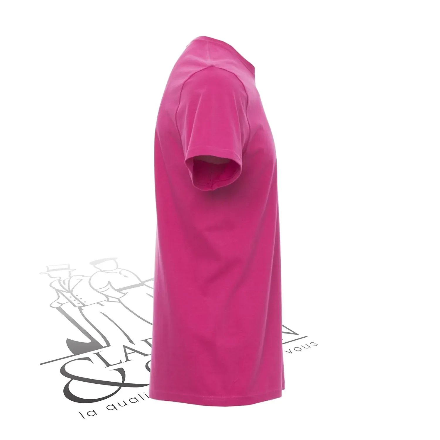 T-shirt de travail simple homme col rond